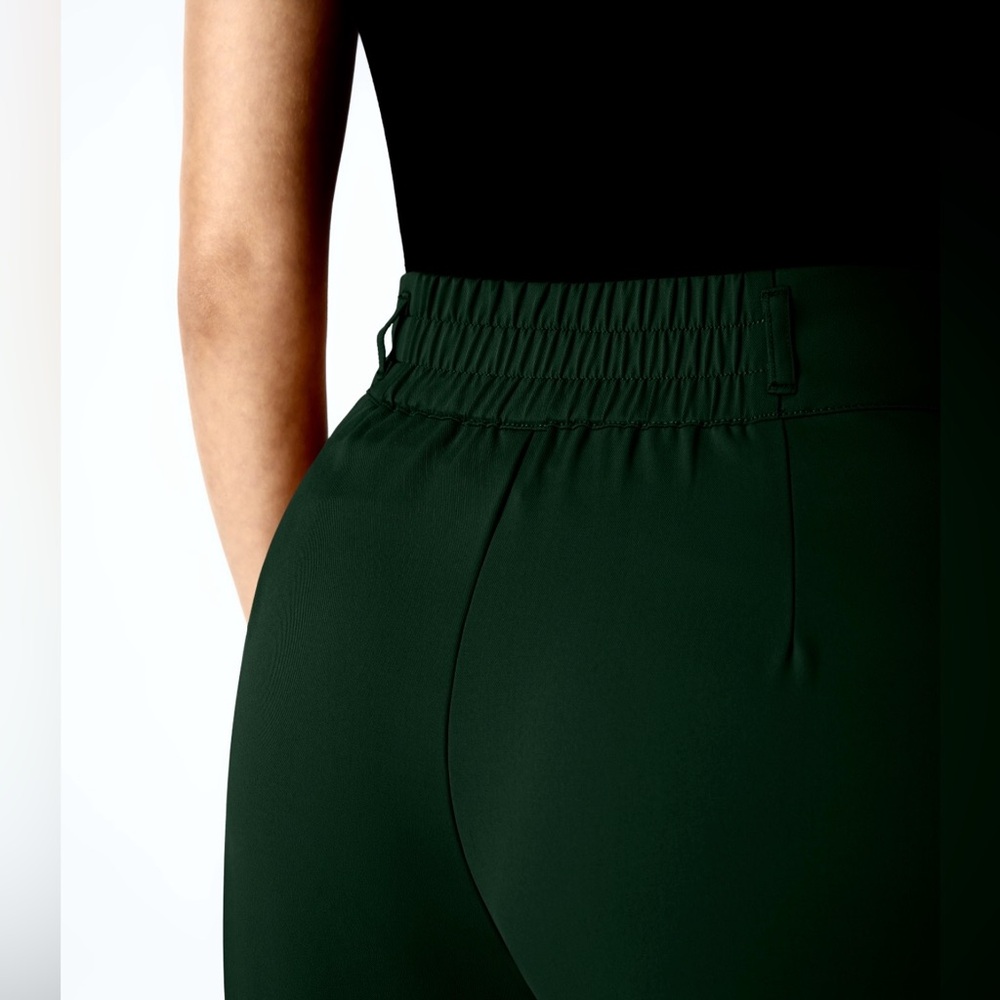 🆕 Halara High Waisted Shirred Straight Leg Work Pants, Size M - Picture 6 of 7